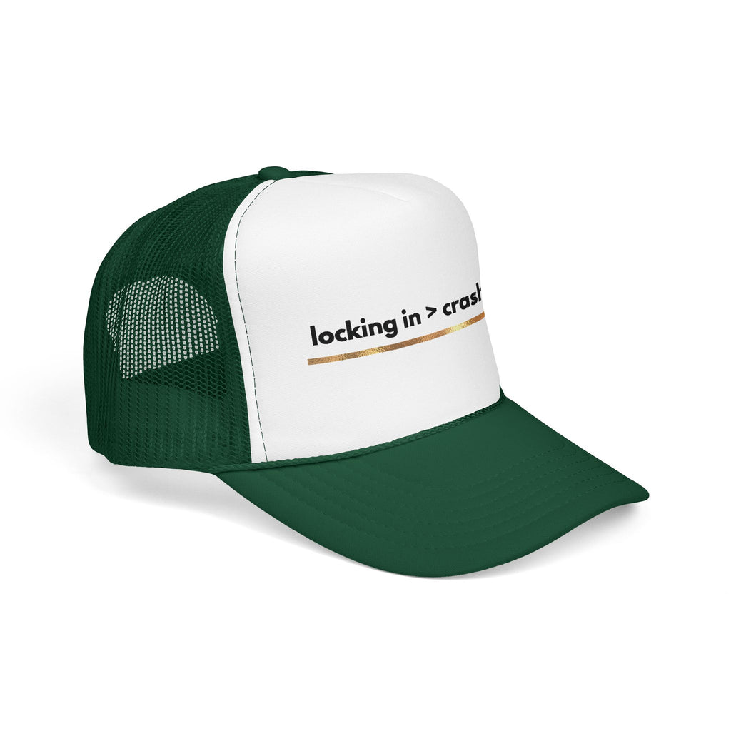 Locking In > Crashing Out Embroidered Hat