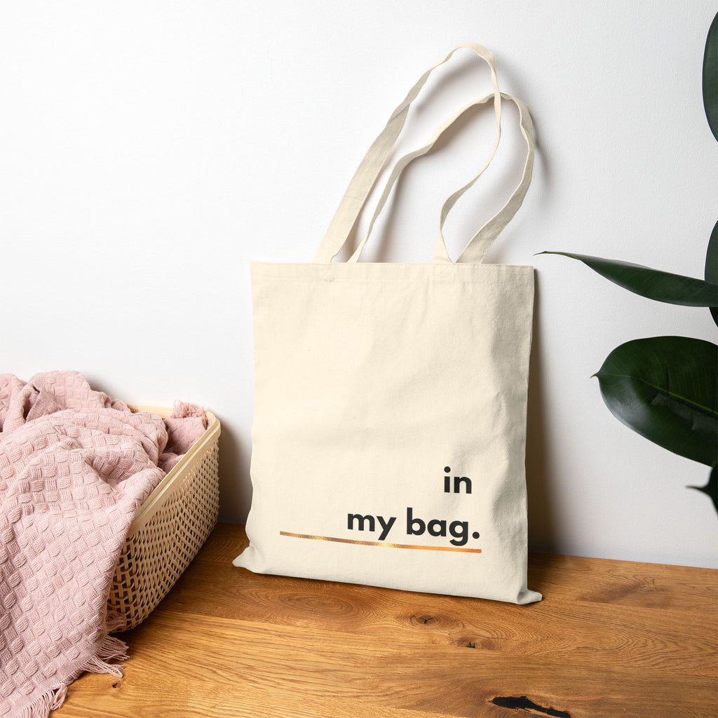 In My Bag Canvas Tote Bag