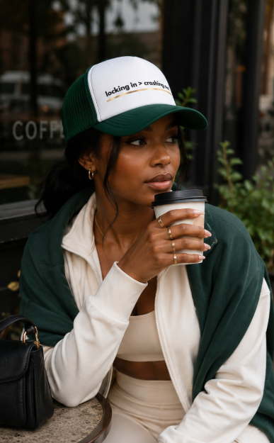 Locking In > Crashing Out Embroidered Hat