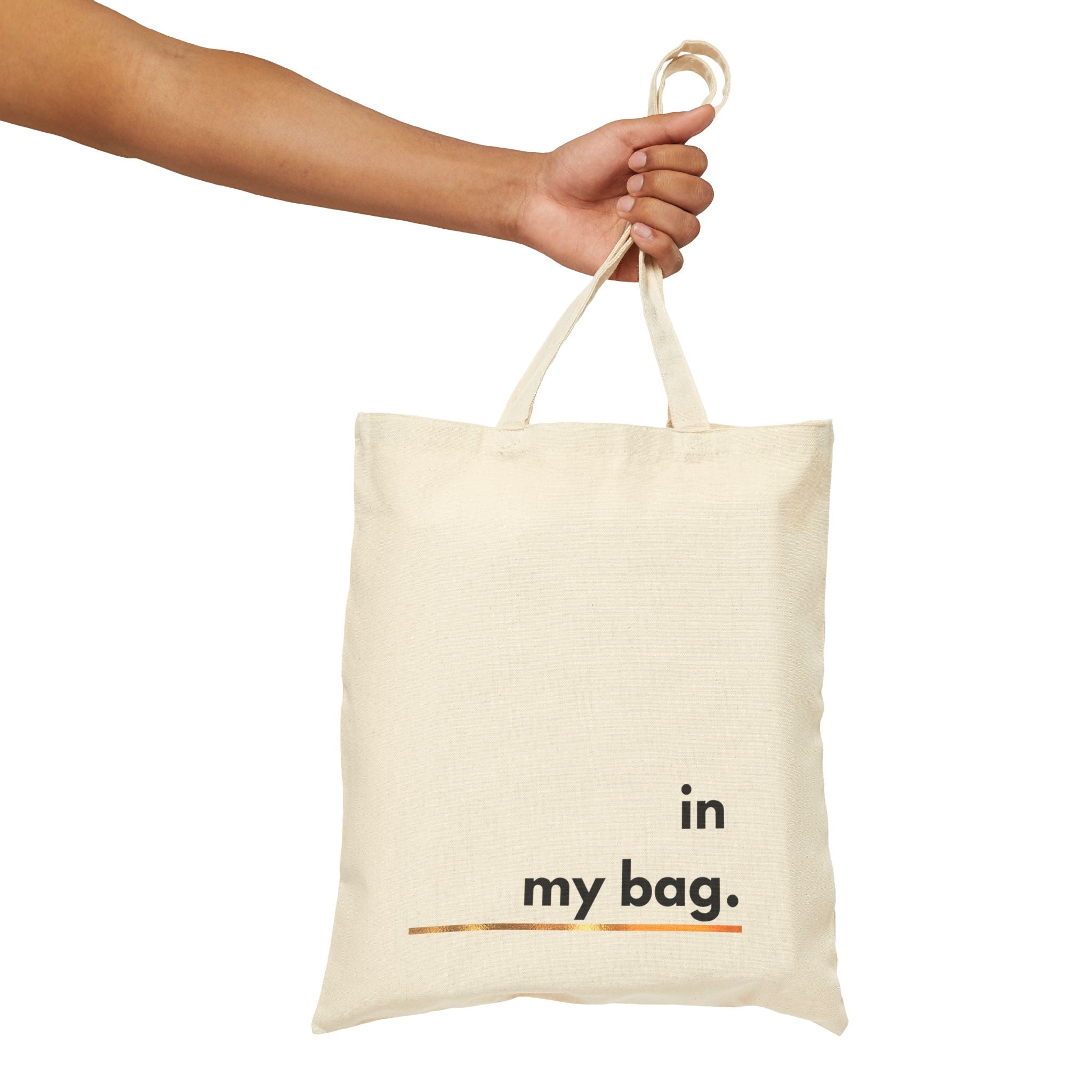In My Bag Canvas Tote Bag